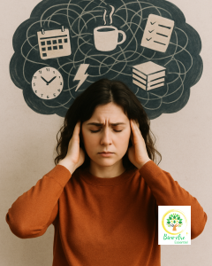 Lire la suite à propos de l’article Charge mentale : comprendre, alléger et retrouver de la clarté avec la sophrologie